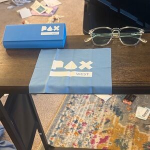 PAX West Women's Clear Sunglasses